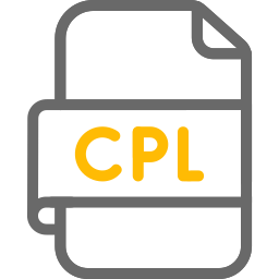 cpl 파일 icon