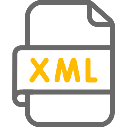 fichier xml Icône