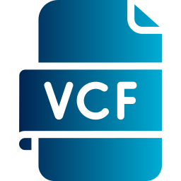 fichier vcf Icône