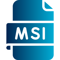 archivo msi icono