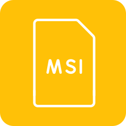 msi 파일 icon