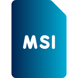 archivo msi icono
