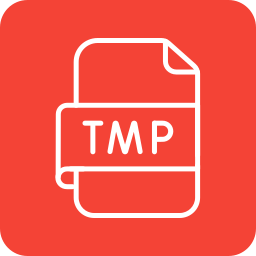 archivo tmp icono