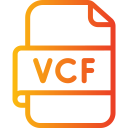 archivo vcf icono