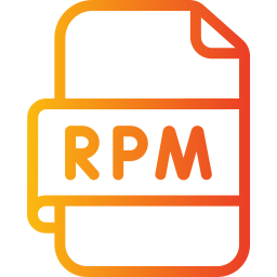 archivo rpm icono