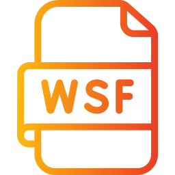 wsf 파일 icon