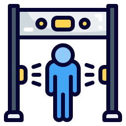 Security gate icon