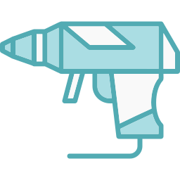 Hot glue gun icon