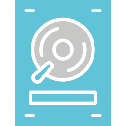 Hard disk icon