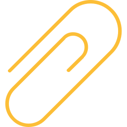 Paper clip icon