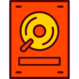 Hard disk icon