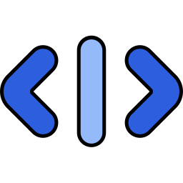 código abierto icono