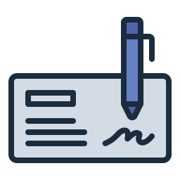 Cheque icon