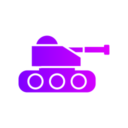 tanque de guerra icono