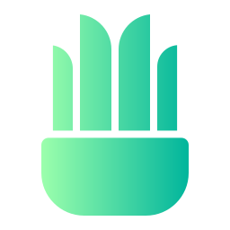 Potted plant icon