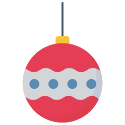 bola de natal Ícone