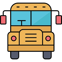 School bus icon