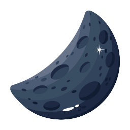 Half moon icon