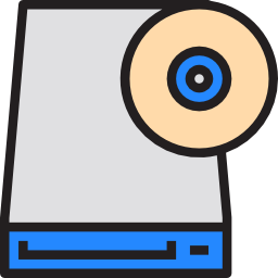 compact disk icona