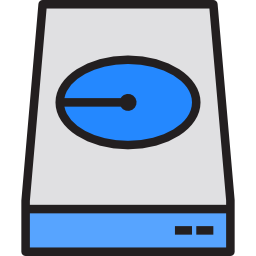 Hard disk icon