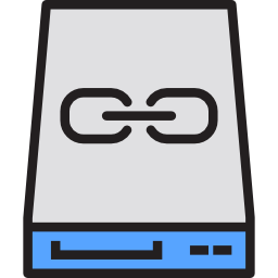 Slave hard drive icon