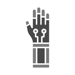 bionischer arm icon
