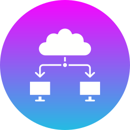 computación en la nube icono