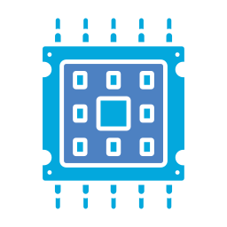 microprocesador icono