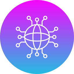 globales netzwerk icon