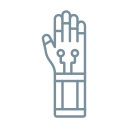 Bionic arm icon