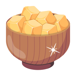 Butter jar icon