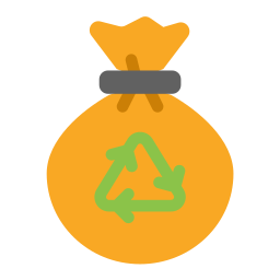 bolsa de basura icono