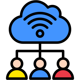 cloud-sharing icon