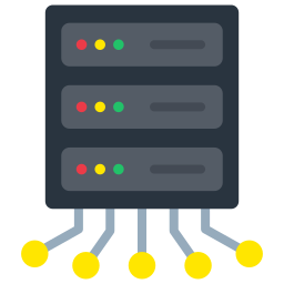 serveur réseau Icône