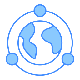 globales netzwerk icon