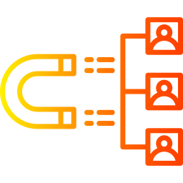 engagement des utilisateurs Icône