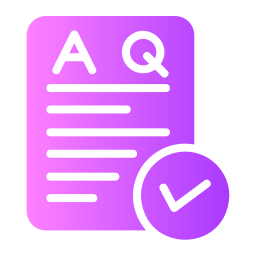 Question and answer icon