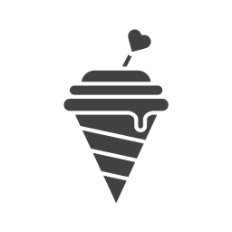 conos de helado icono