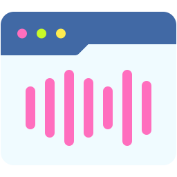 Sound waves icon