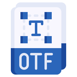 otf 파일 icon
