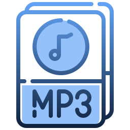 archivio mp3 icona