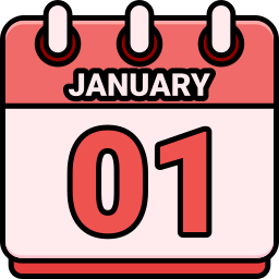 1 januari icoon