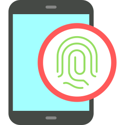 biometrische identifizierung icon