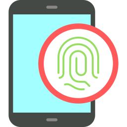 Biometric identification icon