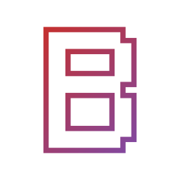 文字b icon