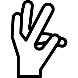 lenguaje de signos t icono