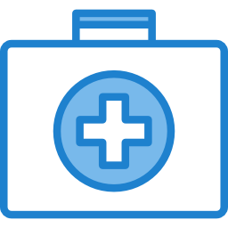 First aid kit icon