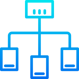 Flow chart icon