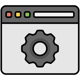 servicios web icono