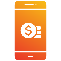 Mobile banking icon